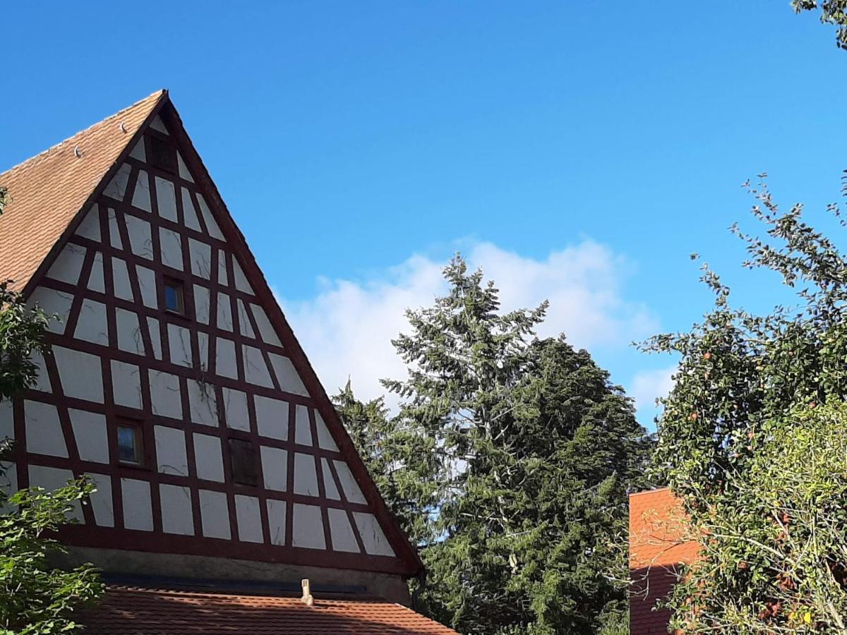Ferienwohnung Kunst Und Kulturschuppen Hasenmuehle Kammerstein Zewnętrze zdjęcie